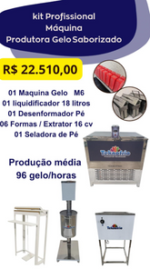 Kit Intermediário Gelo Saborizado